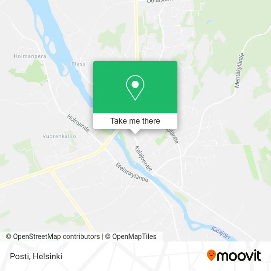 Posti map