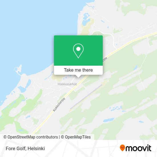 Fore Golf map