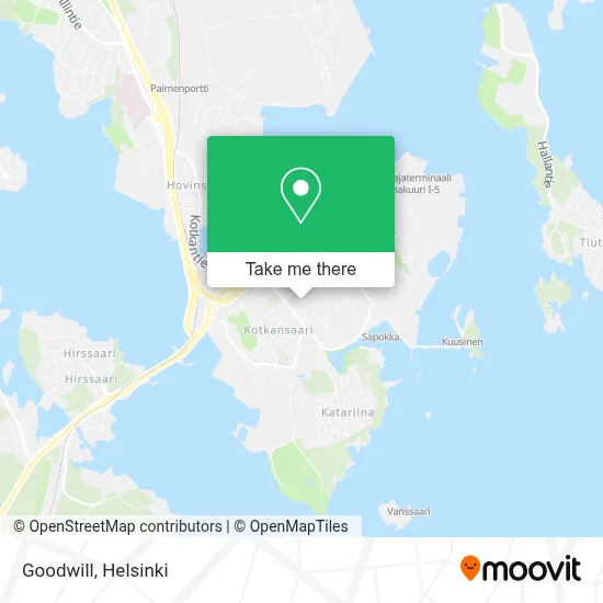Goodwill map