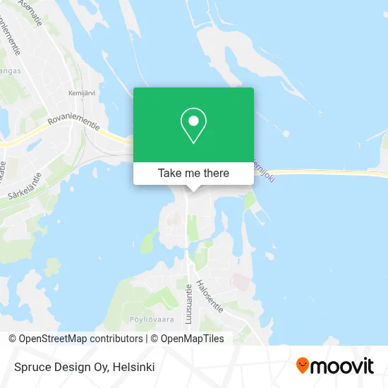 Spruce Design Oy map