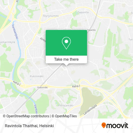 Ravintola Thaithai map
