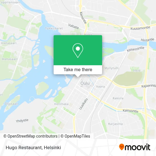 Hugo Restaurant map