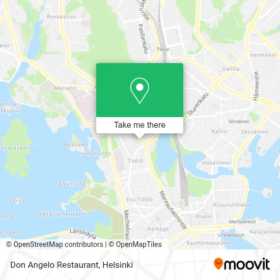 Don Angelo Restaurant map