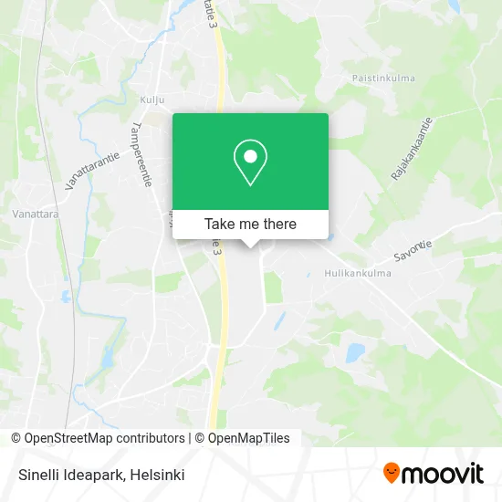 Sinelli Ideapark map