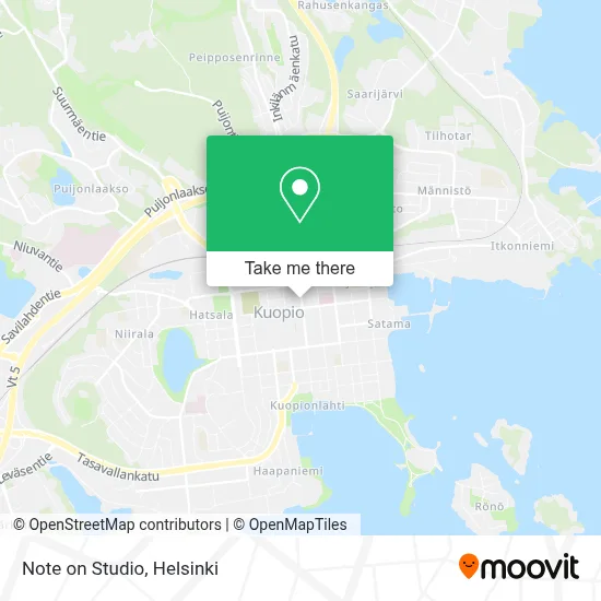 Note on Studio map