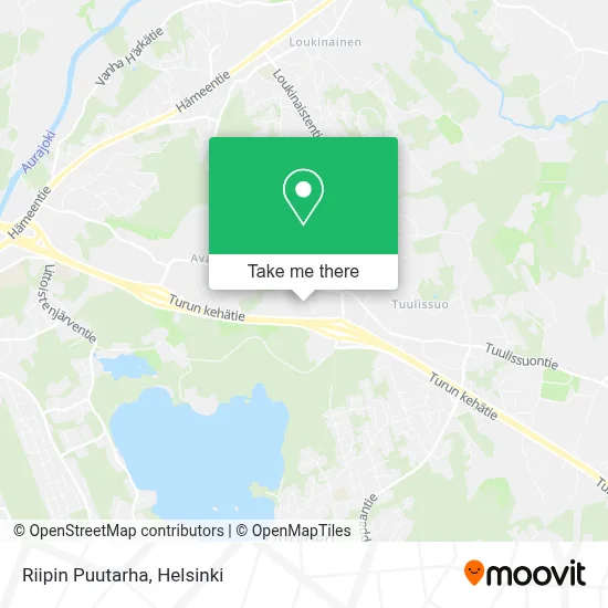 Riipin Puutarha map
