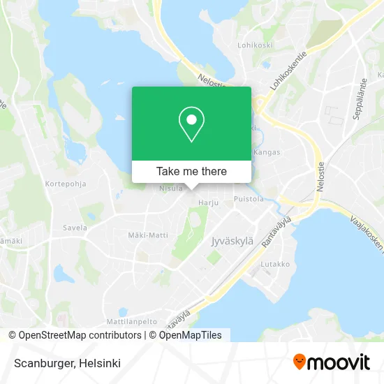 Scanburger map
