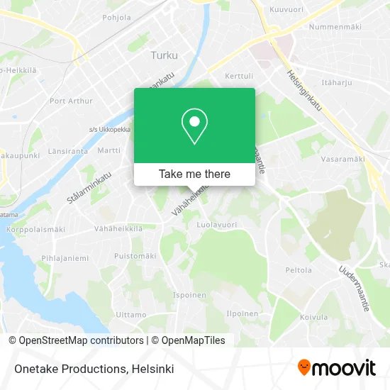 Onetake Productions map