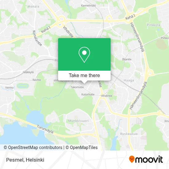 Pesmel map
