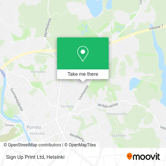 Sign Up Print Ltd map