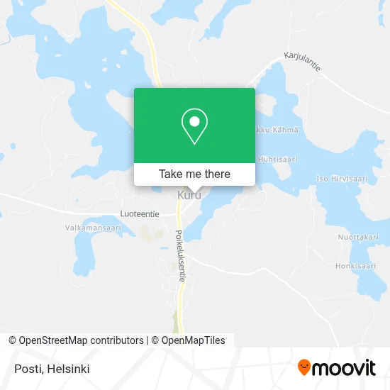 Posti map