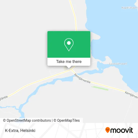 K-Extra map