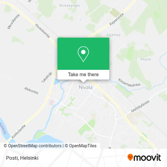 Posti map