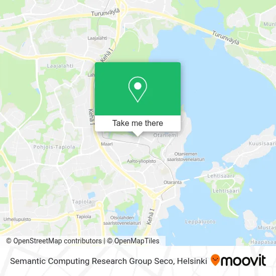 Semantic Computing Research Group Seco map