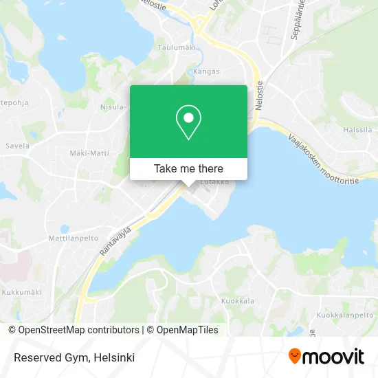 Reserved Gym map