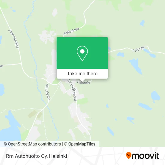 Rm Autohuolto Oy map