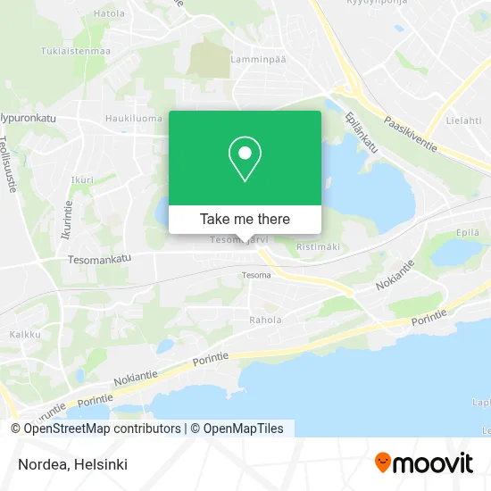 Nordea map
