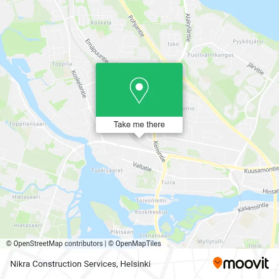 Nikra Construction Services map