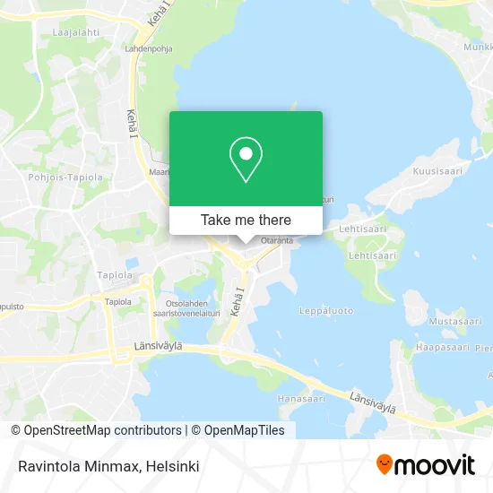 Ravintola Minmax map