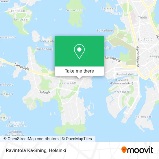 Ravintola Ka-Shing map