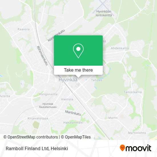 Ramboll Finland Ltd map
