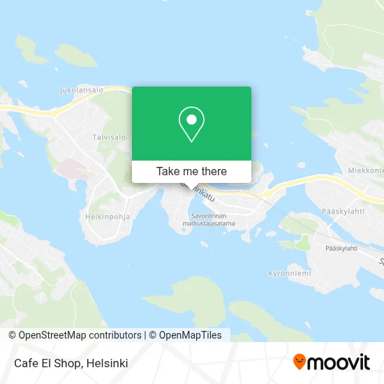 Cafe El Shop map