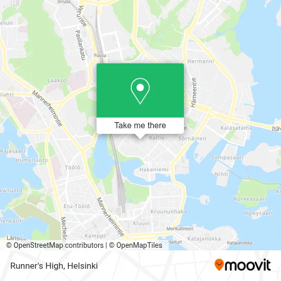 Runner's High map