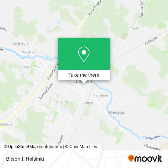 Biisonit map