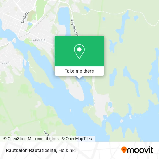 Rautsalon Rautatiesilta map