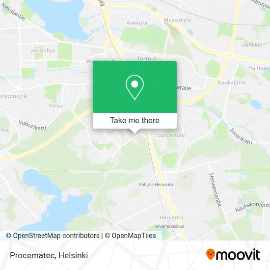 Procematec map