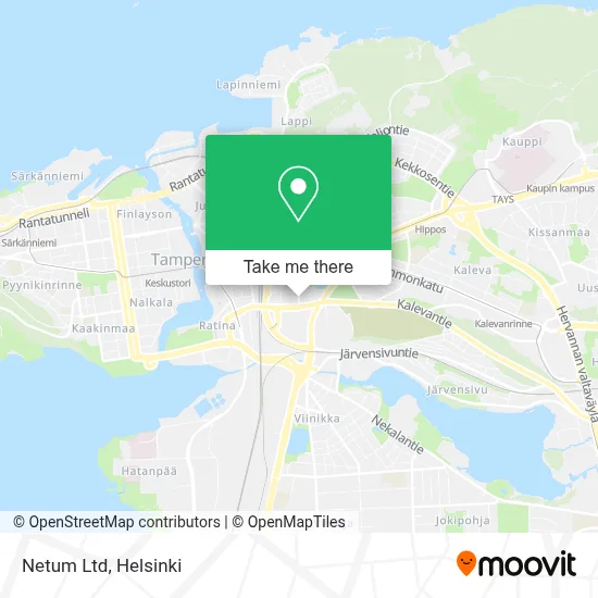 Netum Ltd map
