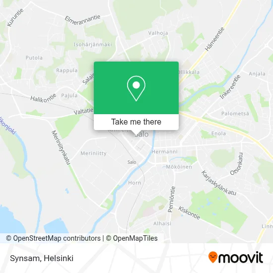 Synsam map