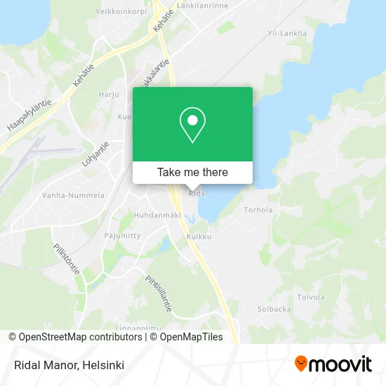 Ridal Manor map