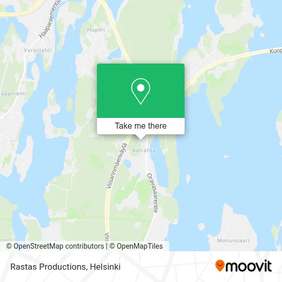 Rastas Productions map