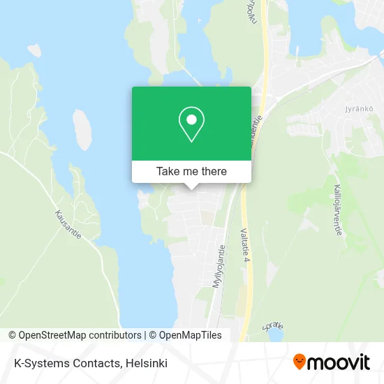 K-Systems Contacts map