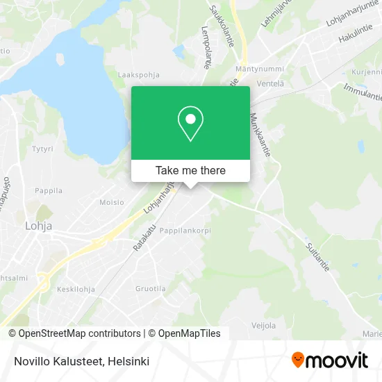 Novillo Kalusteet map
