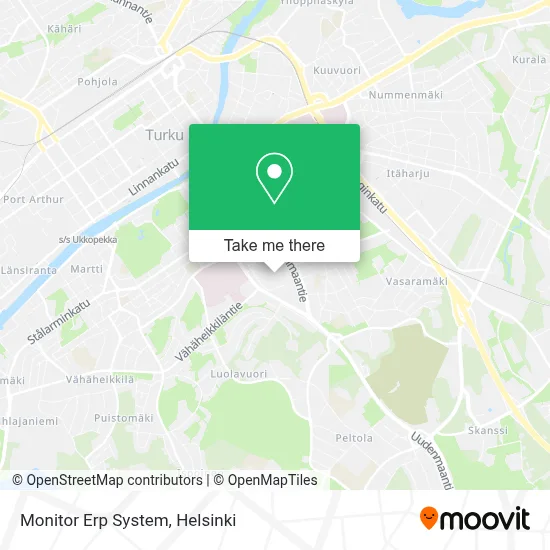 Monitor Erp System map