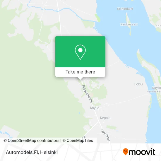 Automodels.Fi map