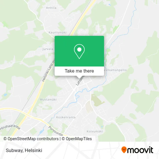 Subway map