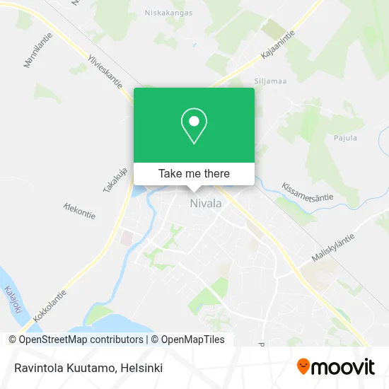 Ravintola Kuutamo map