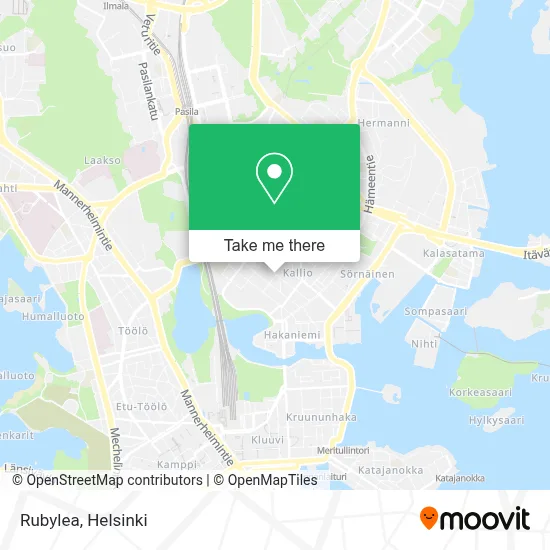 Rubylea map