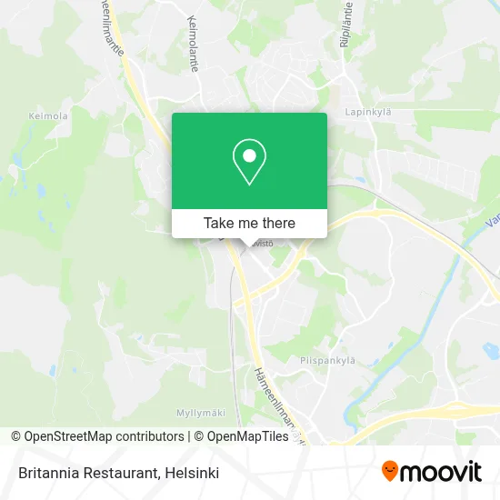 Britannia Restaurant map