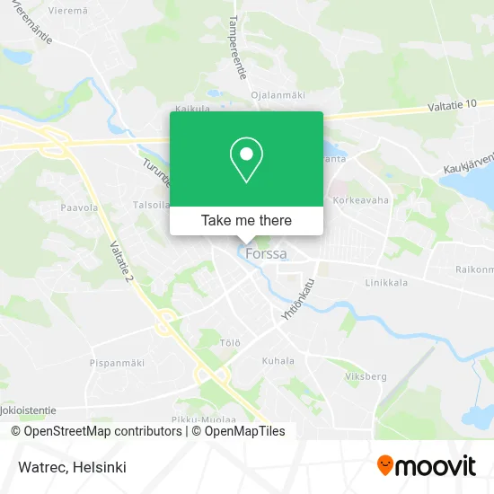 Watrec map