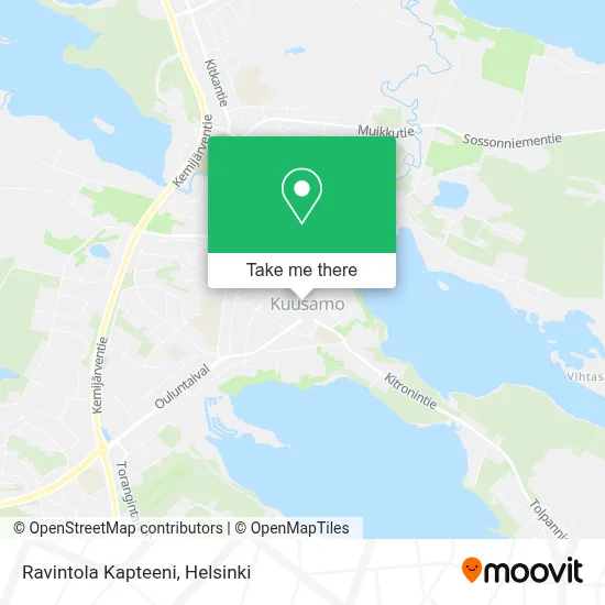 Ravintola Kapteeni map