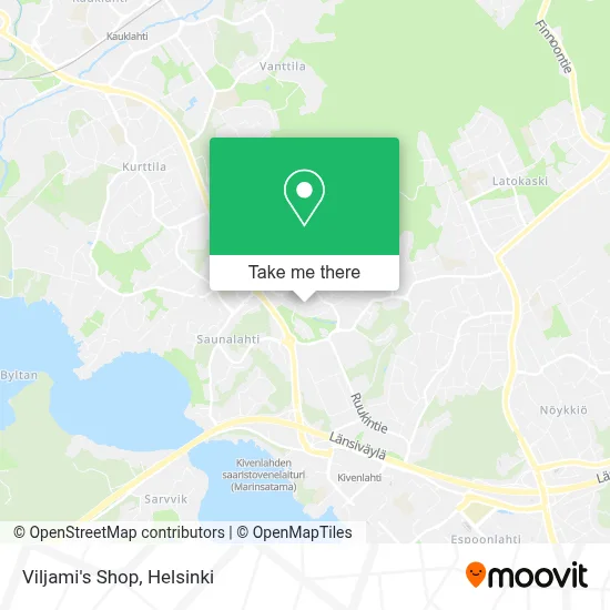 Viljami's Shop map