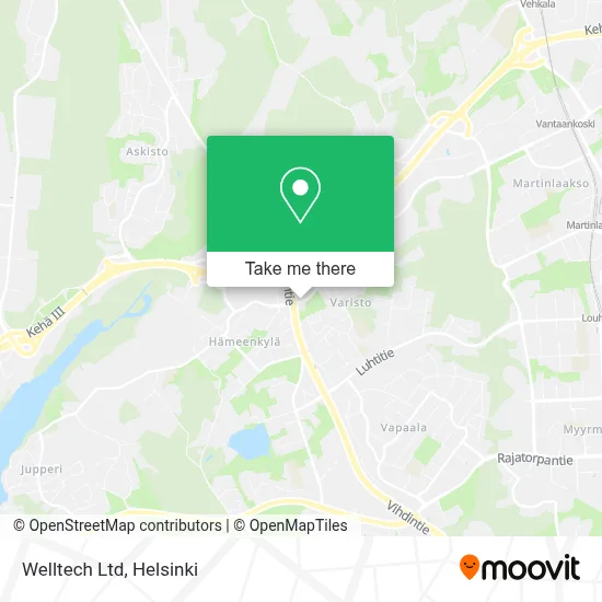 Welltech Ltd map