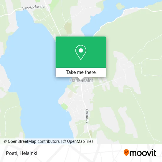 Posti map