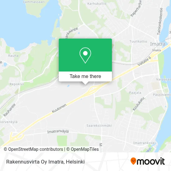 Rakennusvirta Oy Imatra map