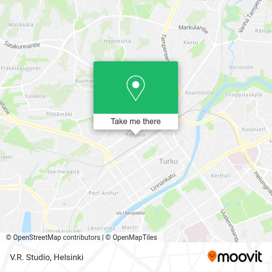 V.R. Studio map