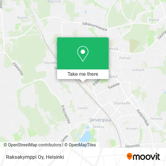 Raksakymppi Oy map